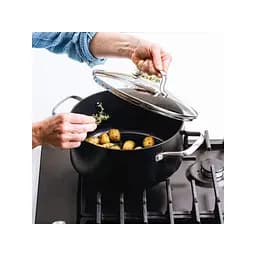 Каструля з кришкою GreenPan Copenhagen 24 см 4,9 л з керамічним покриттям (CC003346-001) - мініатюра 6