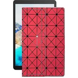 Чохол StatusCASE з екошкіри для планшету Alldocube iPlay 30 Червоний ромб