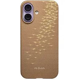 Чохол Pitaka Ultra-Slim для Apple iPhone 17 Golden Glint (KI1701AG) [162391]