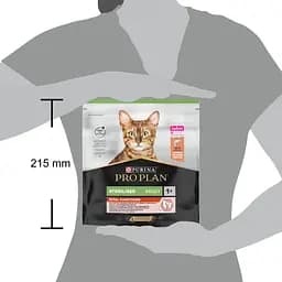 Сухий корм для стерилізованих котів Purina Pro Plan Sterilised з лососем 400 г (12372500) - мініатюра 3