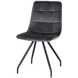 Стілець Prestol Роуз 450x550x880 мм сірий