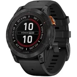 Смарт-годинник Garmin Fenix 7 Pro Solar Slate Gray w. Black Band (010-02777-00/01)