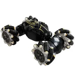 Трюкова радіокерована машина-всюдихід CV 8818-110 A-01, 3.7V, 2.4GHz, Жестове керування, З парогенерацією та підсвіткою, Чорна