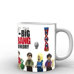 Кухоль GeekLand Теорія великого вибуху The Big Bang Theory лего BB.002.19 330 мл білий - мініатюра 3
