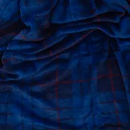 Плед Ardesto Flannel 160х200 см 100% поліестер клітинка синій pbe0050494 - мініатюра 4