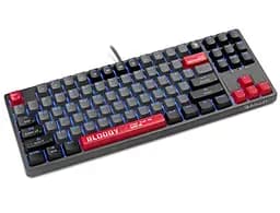 Клавиатура игровая механическая A4Tech S-87 Bloody Black, BLMS Red Plus Switch, Eng/Rus/Укр - мініатюра 3