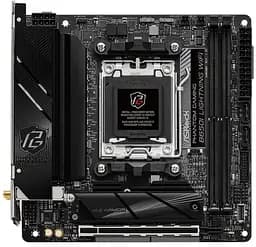 Материнская плата AsRock B650I LIGHTNING WIFI (B650I LIGHTNING WIFI) (Socket AM5, AMD B650, Mini-ITX) Б/у