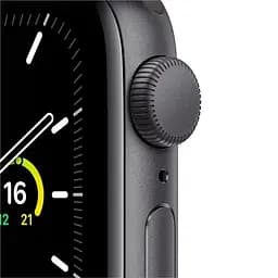 Смарт-годинник Apple Watch SE GPS 40 mm Space Gray Aluminium Case with Black Sport Band - Regular Model A2351 (Grade C) Seller Refurbished - мініатюра 2