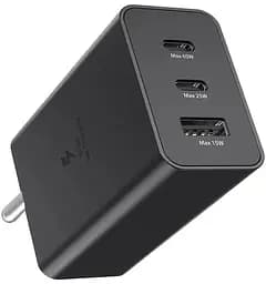 Зарядное устройство для Samsung 65w pd power adapter trio сам блок - адаптер черный