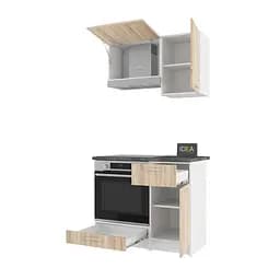 Комплект кухоннний Idea К-93 100 см Білий / Дуб Сонома - мініатюра 2