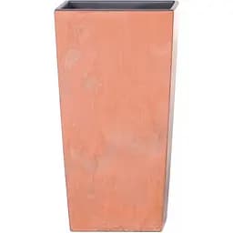 Горщик для квітів Prosperplast Urbi Square Effect з вкладишем 170 мм тера мармуровий (66282-624)