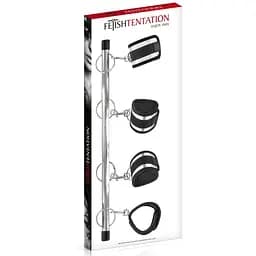 Фіксатор для рук та ніг Fetish Tentation Submission bar with 4 cuffs