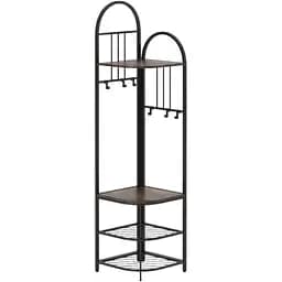 Вішалка для одягу Costway Richi кутова в стилі Loft