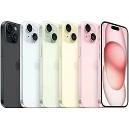 Смартфон iPhone 15 128GB Model A3090 Grade A Seller Refurbished Black - мініатюра 5