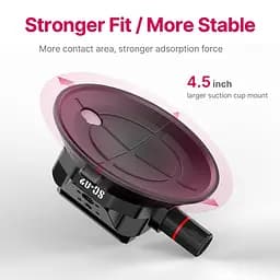 Присоска з швидкозмінним кріпленням Ulanzi SC-02 Extended Vacuum Suction Cup 4.5 inches (3090) - мініатюра 10