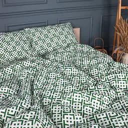 Підковдра MirSon Ranforce Elite Abstract Green 175х210 см (2200013166368) - мініатюра 3
