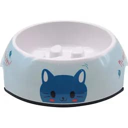 Пластиковая миска Nunbell замедляющая в ассортименте 14 см