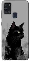 Чохол Demsky Smoke cat для Samsung Galaxy A21s
