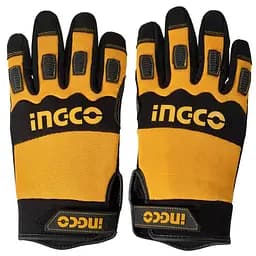 Перчатки Ingco Profi для электроинструмента XL черно-оранжевые (HGMG02-XL)