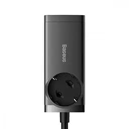 Мережевий зарядний пристрій Baseus GaN3 Pro Desktop Powerstrip AC+2U+2C 65W PSZM000001 Black - мініатюра 5