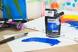 Акрилова фарба Sennelier Abstract, 500 мл, Кобальт синій відтінок (Cobalt Blue Hue) - мініатюра 4
