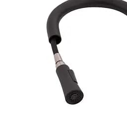 Змішувач для кухні Qtap Evicka з висувним виливом QTEVI9135103UB Black Matt, Чорний матовий - мініатюра 7