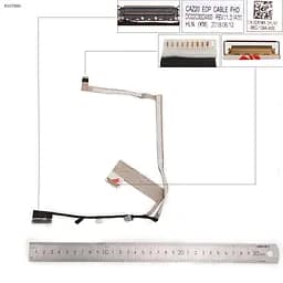Шлейф матриці для Dell Latitude E7480 E7490, (eDP 30pin, FHD, non-touch, 0D81MX, DC02C00DW00, Оригінал)