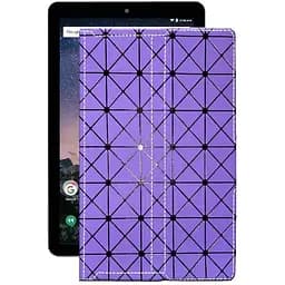 Чохол StatusCASE з екошкіри для планшету RCA Galileo Pro 11 Фіолетовий ромб