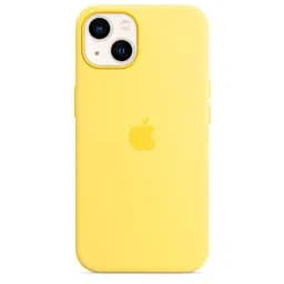 Чехол Silicone Case с MagSafe для Apple iPhone 13 (6.1) (Lemon Zest) ААА [69876]