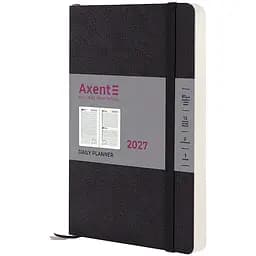 Щоденник Axent 2027 Partner Soft Skin 145x210 мм чорний (8810-27-01-A)