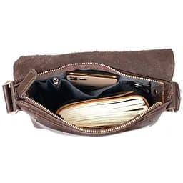 Чоловіча шкіряна сумка GRANDE PELLE 21х23х4,5 см sum0012521 - мініатюра 6