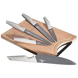Набір ножів з обробною дошкою Berlinger Haus Aspen Collection (BH-2838)