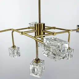 Люстра дизайнерська Crystal square Line.F H 9828/8 - мініатюра 4
