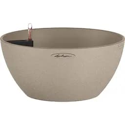 Вазон Lechuza Cubeto Stone 30 светло-бежевый (13831)