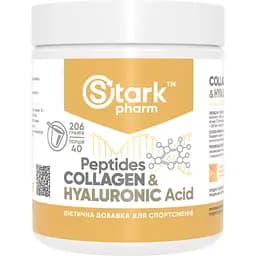 Коллаген Stark Pharm Collagen Peptides & Hyaluronic Acid 206 г