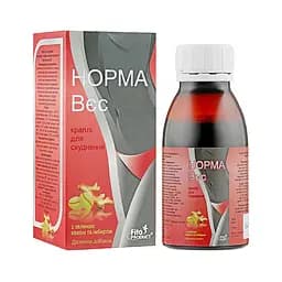 Дієтична добавка для схуднення "Норма-вєс" із зеленою кавою та імбиром, 100 мл