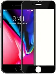 Захисне 3D скло для Apple iPhone 7 Plus/8 Plus, 3D Soft Edge, загартоване, 9H, загартоване скло, повне проклеювання, протиударне, глянсове з олеофобним покриттям, на весь екран, сумісне з чохлами, ArmorStandart (ARM49733)