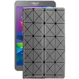 Чохол StatusCASE з екошкіри для планшету Samsung Galaxy Tab A 8.0 (T350) Сірий ромб