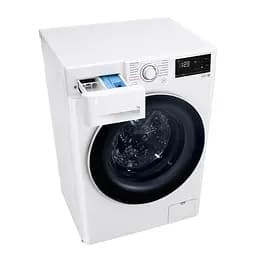 Пральна машина LG фронтальна, 7кг, 1200, A+++, 48см, дисплей, пара, інвертор, білий (F2V3HS0WW) - мініатюра 8