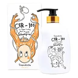 Шампунь для волосся Elizavecca CER-100 Collagen Coating Hair Muscle Shampoo, 500 мл