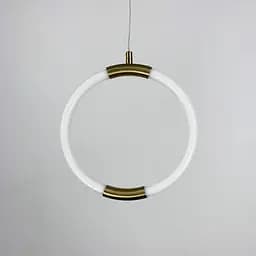 Дизайнерський латунний підвіс круг з гнучкою LED стрічкою Line.F Mj 60/1 - мініатюра 5