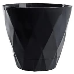 Цветочный горшок Violet House Prizma dark grey 1.5 л