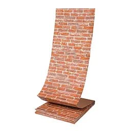 Самоклеющийся 3D панель 19600x700x3мм Рыжий Екатеринославский Кирпич SW-00001370