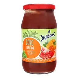 Соус Хуторок Пікантний пастеризований, 460 г (784359) - мініатюра 2