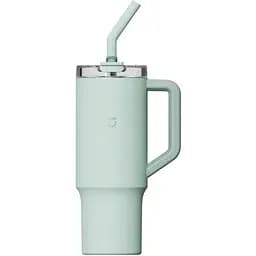 Термокружка MiJia Straw Cup 1 л  зелена MJXGB01RM / BHR07QXCN