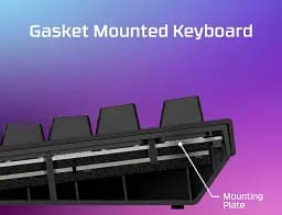 Клавіатура HyperX Alloy Rise 75 PBT HX Red UA Black (7G7A4AA) [116815] - мініатюра 7