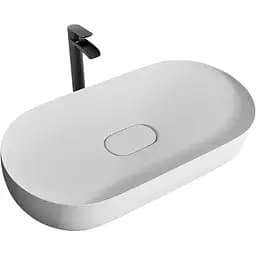 Умывальник Rea Iris 71 white matt накладной REA-U4305, Белый матовый