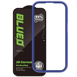 Захисне 3D скло Blueo Hot Bending New для Apple iPhone 17 Pro Max / 16 Pro Max (6.9) Чорний - мініатюра 2