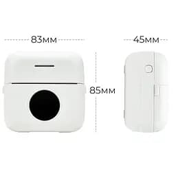 Портативний термопринтер JETIX Mini Printer Student, мобільний міні принтер для смартфона - мініатюра 10