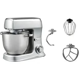 Кухонний комбайн тістоміс Royalty Line RL-PKM-2100.7 Silver